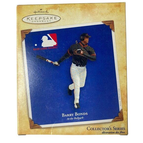 Barry Bonds Hallmark Baseball Ornament 2004 Series - Picture 1 of 3